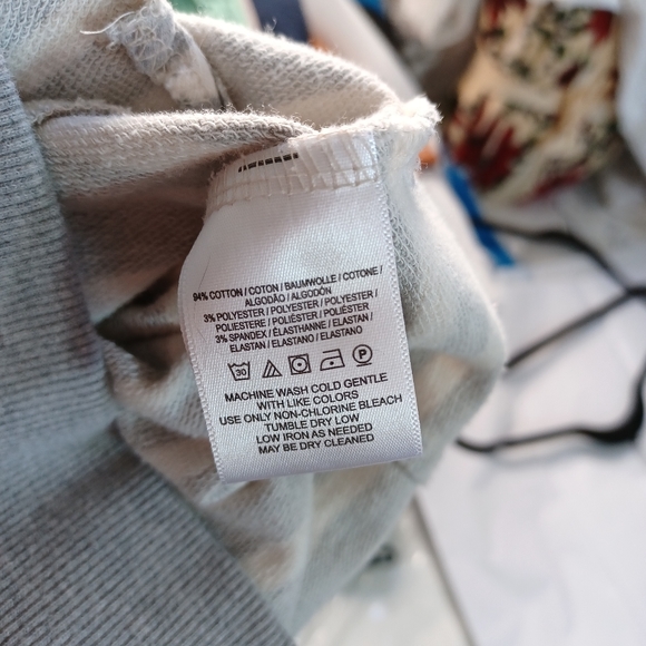 Saturday Sunday {Anthropologie} Striped Zip Up Hoodie Size Medium - Picture 12 of 14